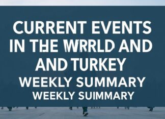 Dünyada ve Türkiye’de Güncel Olaylar: Haftalık Özet Current Events in the World and Turkey: Weekly Summary