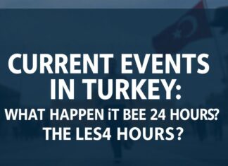 Türkiye’de Güncel Olaylar: Son 24 Saatte Neler Oldu? Current Events in Turkey: What Happened in the Last 24 Hours?