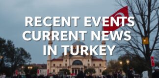 Türkiye’de Son Günlerde Gerçekleşen Olaylar ve Güncel Haberler Recent Events and Current News in Turkey