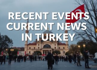 Türkiye’de Son Günlerde Gerçekleşen Olaylar ve Güncel Haberler Recent Events and Current News in Turkey