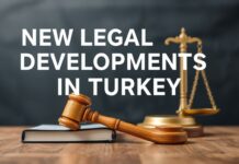 Türkiye’de Yeni Hukuki Gelişmeler ve Yasal Değişiklikler New Legal Developments and Legal Changes in Turkey