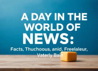 Haberler Dünyasında Bir Gün: Gerçekler, Düşünceler ve Bir Kazık Baştan A Day in the World of News: Facts, Thoughts, and a Fresh Start