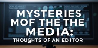 Medyanın Gizemleri: Bir Editörün Düşünceleri Mysteries of the Media: Thoughts of an Editor