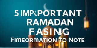 Ramazan’da Dikkat Çekici Verilen 5 Oruç Vakti Bilgisi 5 Important Ramadan Fasting Time Information to Note