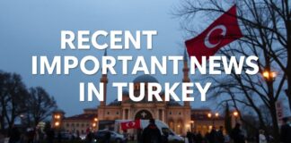 Türkiye’de Son Günlerdeki En Önemli Haberler Recent Important News in Turkey